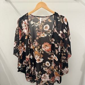 Floral kimono